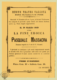 Il 18 marzo 1849, ovvero La fine eroica di Pasquale Massacra 