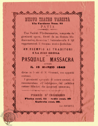 Un esempio ai traditori e la fine eroica di Pasquale Massacra, ovvero Il 18 marzo 1849 