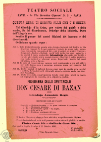 Don Cesare di Bazan con Gianduja Armaiolo Regio 