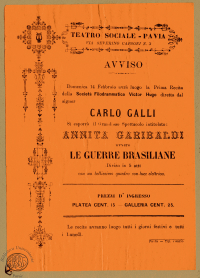 Annita Garibaldi, ovvero Le guerre brasiliane 